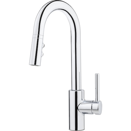 Pfister Kitchen Faucet, Single Hole Only Mount, 1 Hole Residential LG572-SAC